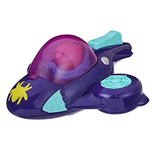 Spidey and His Amazing Friends Web-Spinners Ghost-Spider with Glide Spinner, Car Playset with Vehicle, 4-Inch Scale Marvel Action Figure and Accessory, Toy Cars for Kids 3 and Up - image 8