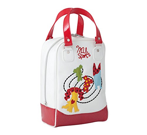 MU Sports Ladies Golf Shoe Bag, 703U1305 (White)