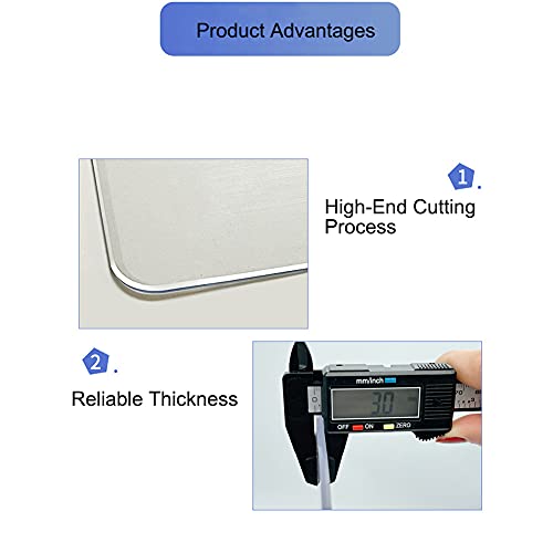 Nappe protection PVC transparente anti-chaud pour bureau et table