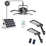 Aqonsie Solar Motion Sensor Lights for Shed, Barn, Chicken Coop, Patio, Backyard, Garden, Garage, Ya