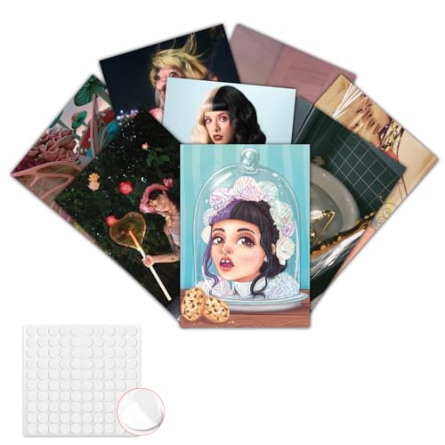 Babymiu Cute Singer Music Wall Poster 8-Pack 11.5 x 16.5 INCH,Music Album Cover Gifts Merch Party Supplies Unframed Version HD Printing Poster for Room Club Wall Art Decor