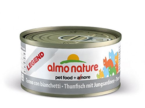 Umido Gatto Almo Nature gr70, Tonno con Acciughine...