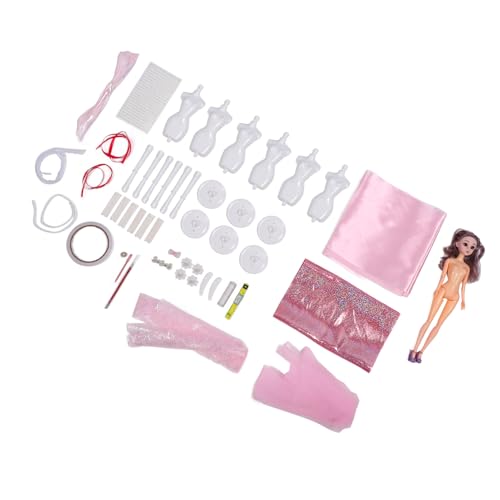 Kit couture vêtement poupée pour créer facilement sans patron grâce aux mannequins
