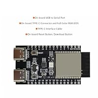 QIQIAZI für ESP32S-C6 ESP32-C6 Entwicklungsboards,für ESP32 C6-Modul, Unterstützt WiFi + Bluetooth, 4 MB Flash mit Typ-C-Schnittstelle, kompatibel mit Arduino（3 Stück） – Ansicht 5