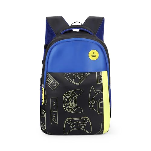Image of Nasher Miles Polyester Backpack | Ideal for Preschool, Kindergarten, College, School, Office& Travel | Toddler, Girls, Boys, Men, Women