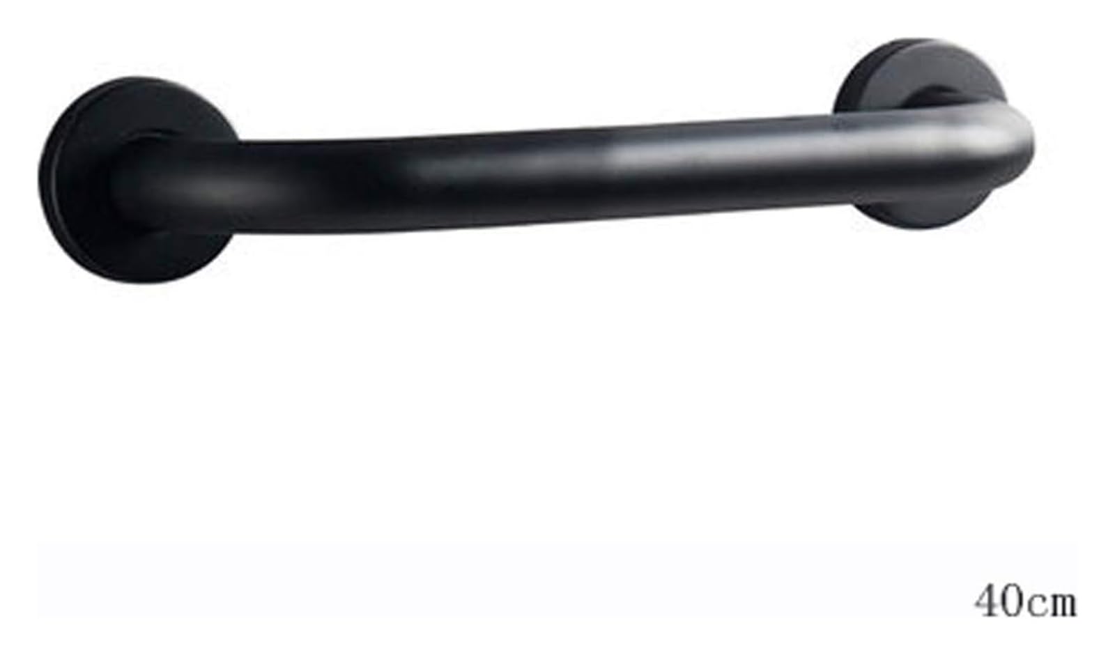 Barra di Sostegno per Bagno, Maniglia Doccia, Maniglione for bagno in acciaio inossidabile 304, corrimano nero a parete, adatto for anziani, disabili e donne incinte(40cm)