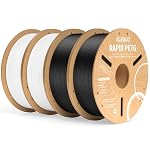 ELEGOO – ELEGOO Rapid PETG Filament 1.75mm Schwarz & Weiß 4KG