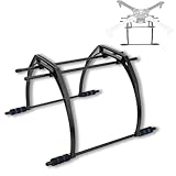 equlup Heightened Landing Gear, 2Pcs Extended Landing Gear Bracket Support for RC DJ F450 F550 SK450 X60 X8 Drone