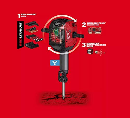 Milwaukee MXF DH2528H-601 MX FUEL™ 25 Kg Abbruchhamme – Bild 3