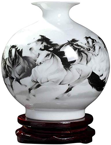 Vase de décoration salon en céramique style antique MU