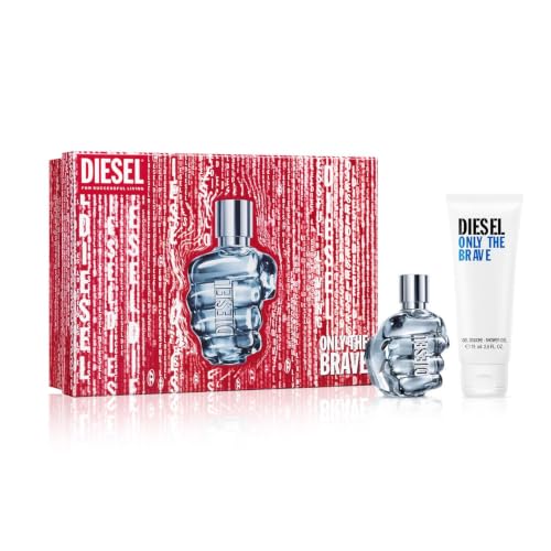Diesel Only The Brave Eau de Toilette Gift Set Woody Amber Duo Set