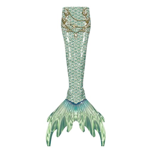 Traje de Baño de Sirena Playa Cola para Adultos Hombres y Mujeres Conjunto Bikini Tela de Calidad Suave al Tacto Ajuste Flattering Natación Vacaciones Playa y Sesiones