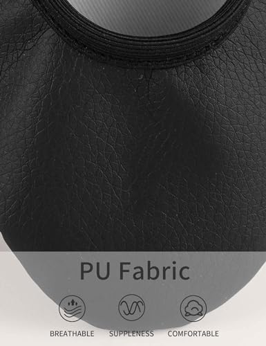 Daydance Toddler Girls Boys Ballet Shoes PU Leather Dance Slippers for Little/Big Kids3