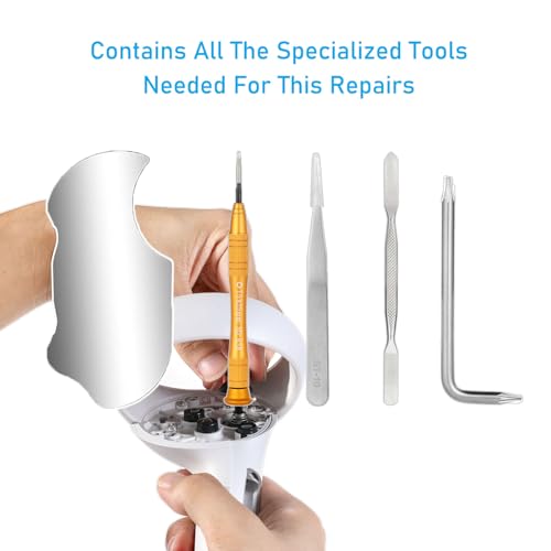 IKPEK 4 piezas de repuesto para controlador Oculus Quest 2, kit de reparación de palitos de pulgar analógico para accesorios Oculus Quest 2 - imagen 4