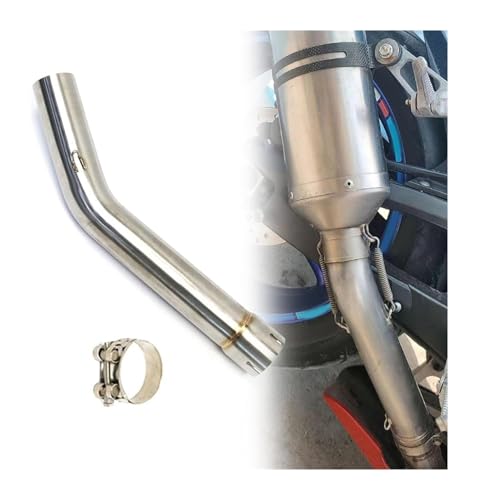 Moto silencieux tuyau d'échappement intermédiaire : réparez les fuites de gaz R6