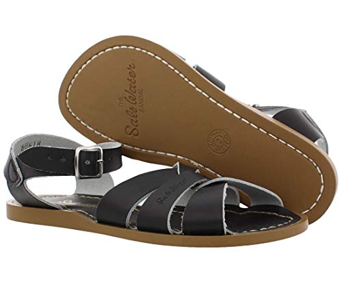 Salt Water Sandals By Hoy Shoe Original Sandal (Toddler/Little Kid/Big Kid/Women's), Black, 6 M Us Big Kid #TOP2