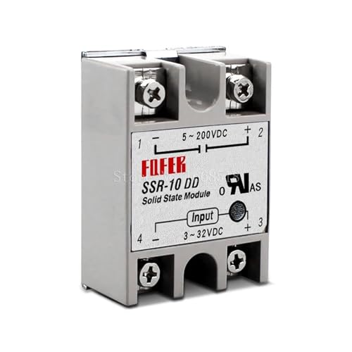 Module de relais à semi-conducteurs DC 5-60V SSR-10DD 10A entrée 3-32V