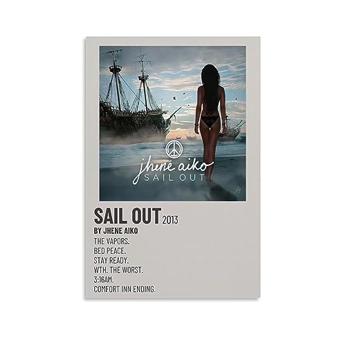 ARMERI Jhene Aiko Souled Out Album Cover Poster HD Canvas Prints Wall Art Room Aesthetics Decor 12x18inch(30x45cm)