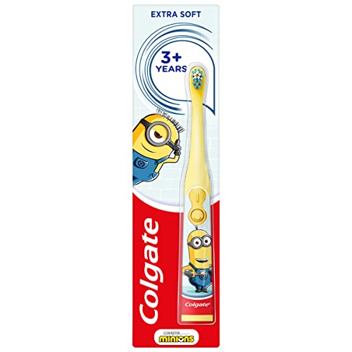 Colgate Minions Extra Soft Battery Toothbrush (colori assortiti)
