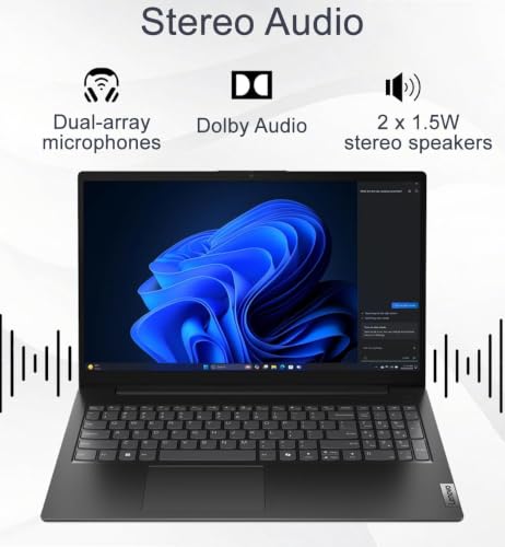 Image of Lenovo V15 Gen 5 Business Laptop (15.6 inch FHD Anti-Glare, Intel 10-Core i7-240H (> Ultra 7 155U), 16GB DDR5 RAM, 512GB SSD), Webcam w /Shutter, Numeric Keypad, Ethernet, HDMI, Win 11 Pro (Renewed)