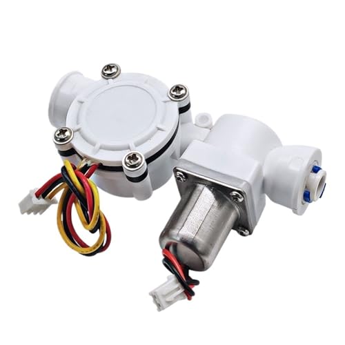 Électrovanne à impulsion 1/4 avec débitmètre d'eau intégré pour contrôle précis - 2