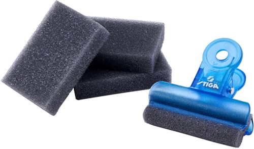 STIGA 1923022450 Table Tennis Maintenance Sponge STIGA Glue Applicator JP, Pack of 50, Black