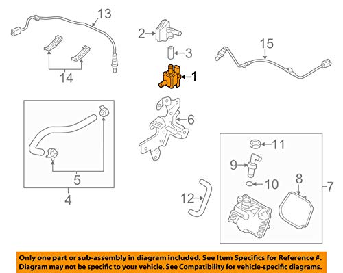 Mazda PE01-18-751 Vapor Canister Purge Solenoid