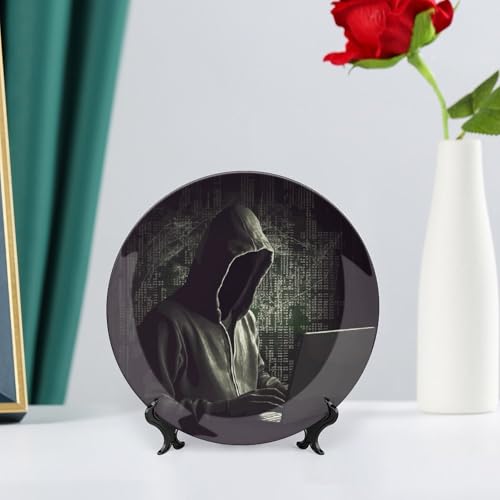 Plato Decorativo de Cerámica Bone China 7 pulgadas miniatura 6