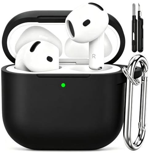 TNSNK for AirPods 4 Case, for AirPods 4, BA1-Black