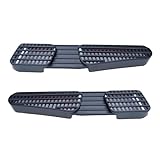 HCPAVEXT Salida Ventilación Aire Acondicionado para VW para Polo 2019-2023 Cubierta Protectora De Ventilación De Aire Acondicionado Interior De Automóvil Cubierta Antipolvo del Asiento Trasero