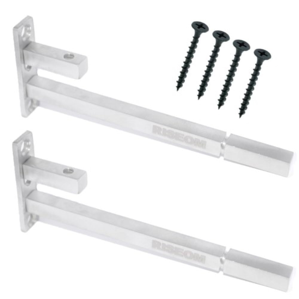 See full amazon price history chart for RiseOm 12 inch Heavy F Type Shelf Bracket (Adjustable) / 9.5 mm Rod Thickness/Supports 6,8,10,12 mm of Glass Thickness (Pack of 2, 12 inch) RiseOm 12 inch Heavy F Type Shelf Bracket (Adjustable) / 9.5 mm Rod Thickness/Supports 6,8,10,12 mm of Glass Thickness (Pack of 2, 12 inch) (B085CDPN31) Amazon Price History, Amazon Price Tracker
