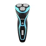 ROAMAN Men Electric Razor, Mens Electric Shavers Rechargeable Corded and Cordless Electric Razor for Men Wet Dry 100…