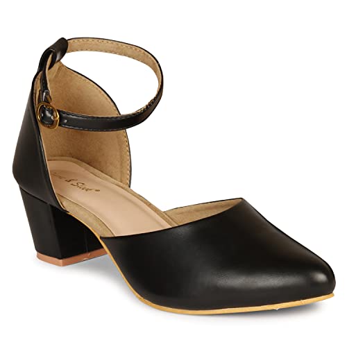 Image of Smart & Sleek Women's Comfortable Block Heels Sandal