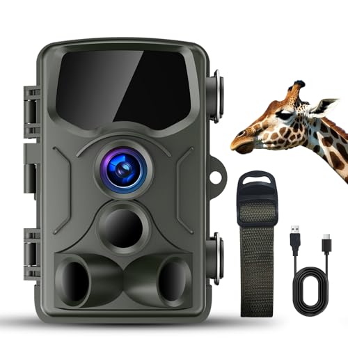 ArzzuNiu Trail Camera Night-Vision Motion Activated - 4K 32MP...
