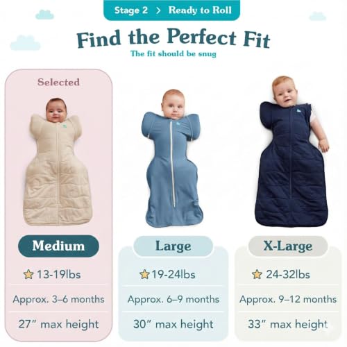 Image of Love to Dream Swaddle Up Transition Bag | 2.5 TOG, 13-19 lbs, Dreamer White