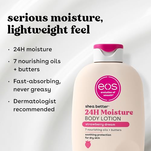Image of eos Essentials Bundle - Body Wash, Body Mist, Body Lotion - Strawberry Dream