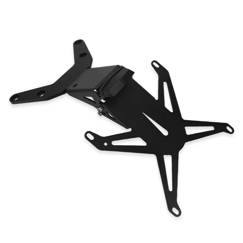Number plate holder TMAX560 rigide en finition noire pour version Tech Max