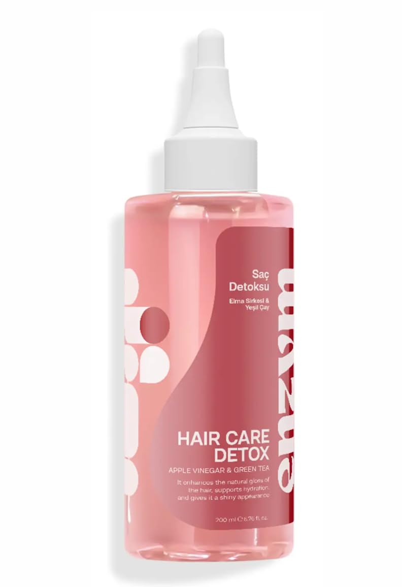 Enzym Cosmetics Arındırıcı Saç Bakım Detoksu Elma Sirkesi & Yeşil Çay Tonik 200mL
