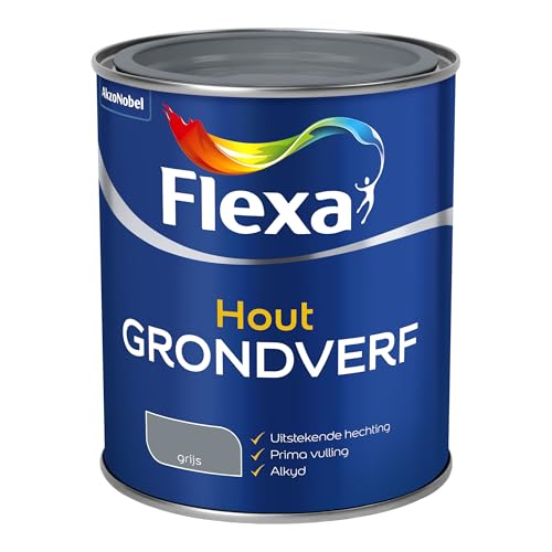 Flexa - Grondverf - Grijs - 750 Ml