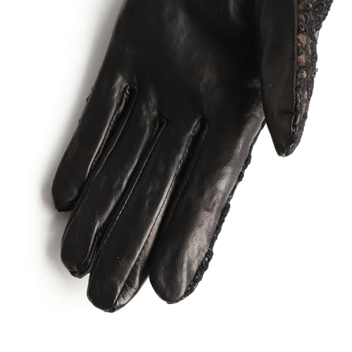 YiZYiF Women Sun-proof Lace Gloves Tea Party Wedding Glove for Evening Prom Masquerade Cocktail3