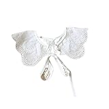 False Collar, Hollow Embroidery Fake Collars forChildren Gilrs Shoulder Wrap Shawl False Collar Dress Decor Detachable Collar (Color : 06, Size : S)