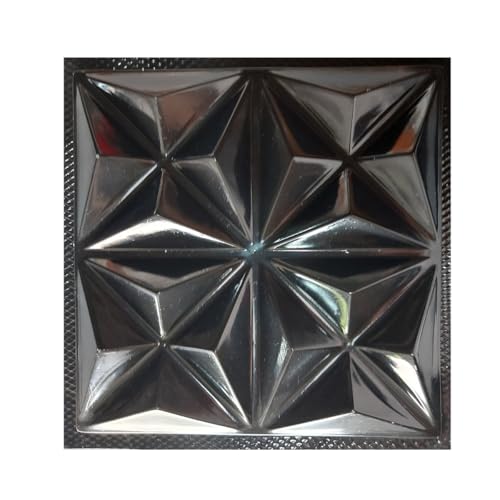 Formas de Gesso e Cimento 3d Modelo Piramides 30x30cm ABS