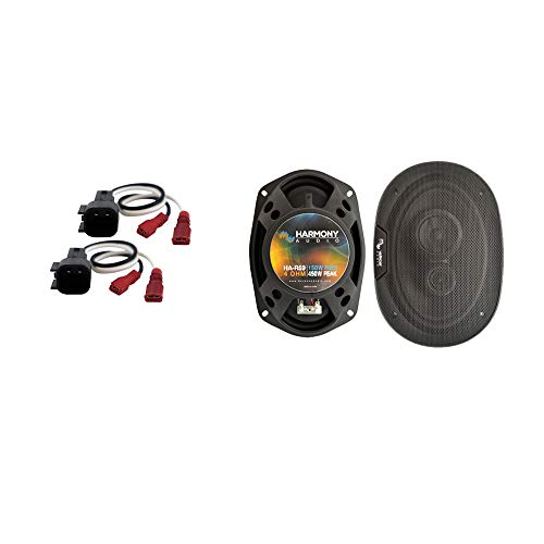 Compatible with Ford Crown Victoria 1998-2011 Rear Deck Factory Replacement Harmony HA-R69 Speakers