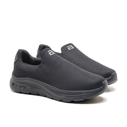 Image of ASIAN Wonderwalk-01 Men's Walking Shoes | Lightweight Slip-On Sneakers with Memory Foam Cushioning & Breathable Mesh Upper | Perfect for Walking, Office Wear, Travel & Daily Comfort