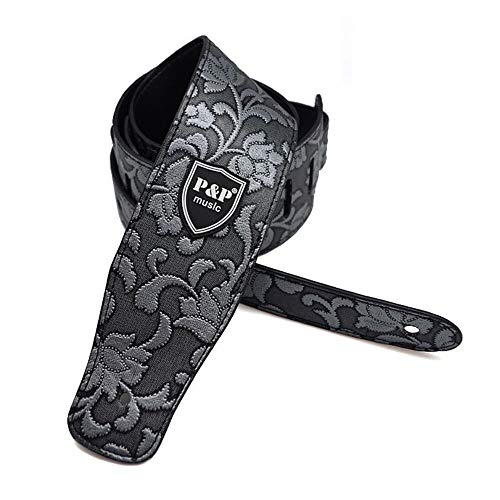 O͋PUU[M^[XgbvGLM^[GNgbNx[Xjo[TXgbvL Guitar Strap Printing Electric Guitar Bass Straps p[\ieBPUAR[XeBbNM^[Xgbv 