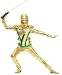 Big Boys' Gold Ninja Avengers Series III Costume Small (6-8)