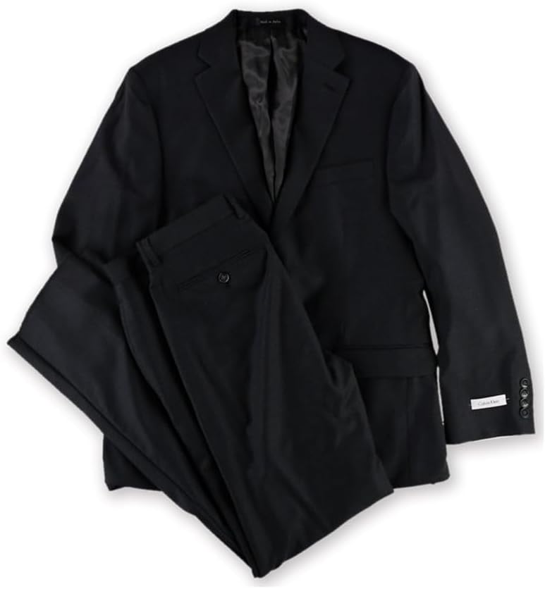 Calvin Klein Mens Modern-Fit Two Button Formal Suit