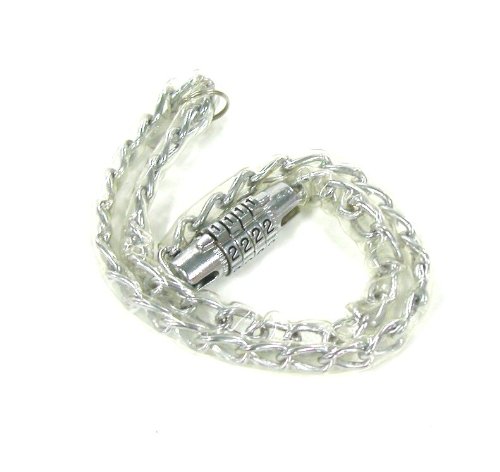 GORIN ダイヤルチェーンロック ROPE-601 CP仕上げ 2.5x600㎜ 02079