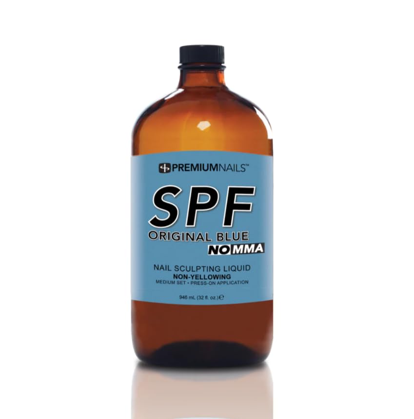 SPF Original Blue Nail Sculpting Solar Liquid - 32 fl.oz