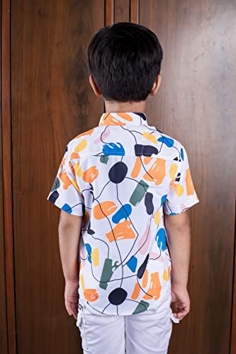 Image of Kids Regular Boys' Shirts || Casual Wear Button Down Shirt for Boys || MULTILINE 104